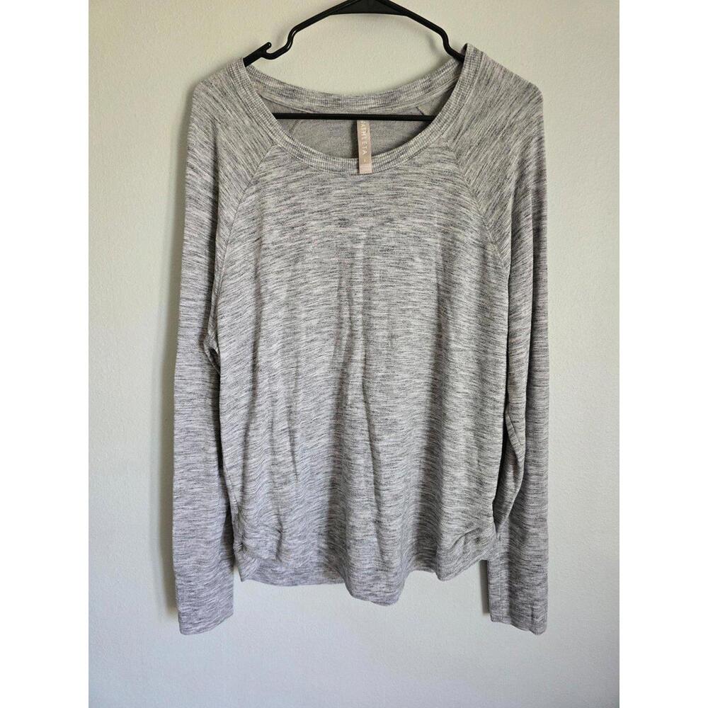 Athleta Mindset Heather Grey Long Sleeve (L)